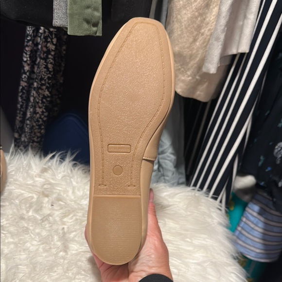 Steve Madden Tan Leather Ballet Flats with Bow - Picture 4 of 4